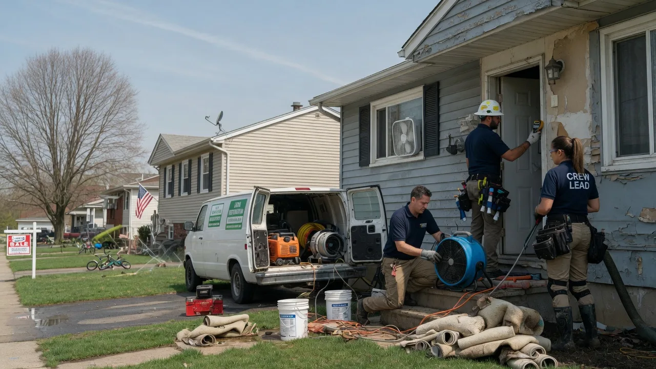 Flood Cleanup in East Charleston, VT near me
